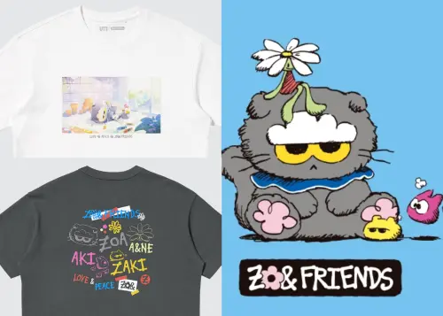 ▲UNIQLO聯名GD愛貓！ZO&FRIENDS系列490元，6月29日開賣。（圖／UNIQLO提供）