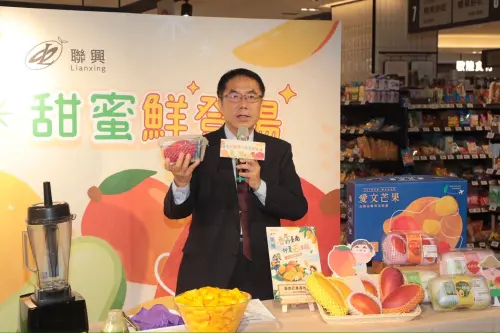 ▲ 黃偉哲表示，截至6月初，台南芒果外銷日本及韓國均已突破300公噸，近日韓國也宣布延長台灣芒果優惠關稅措施，將有助進一步拓展外銷市場。（圖／南市府提供）
