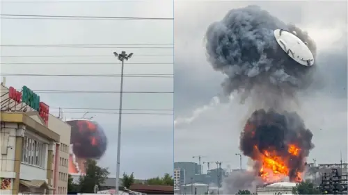 莫斯科驚見UFO？煉油廠遭炸後「神秘飛碟」升空瘋傳　專家揭真相