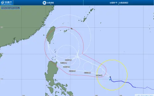 颱風米克拉持續增強！下週接近台灣東方海面　日本氣象廳預測曝