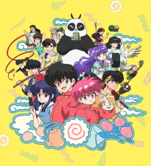 ▲《亂馬1/2》時隔35年推出全新重製版動畫，經典角色再度集結。（圖／《亂馬1/2》）
