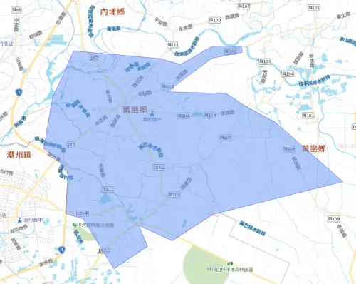 ▲屏東縣6月22日停水影響範圍。（圖／自來水公司）