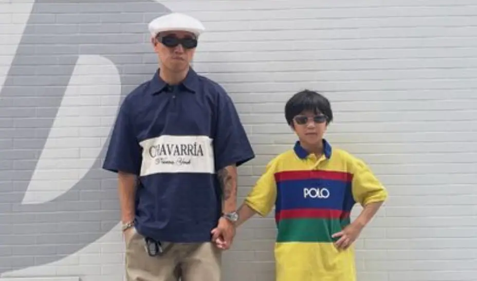 ▲韓國嘻哈歌手姜Gary（昨）是《Running Man》前班底，他近年鮮少公開活動，今（21）日在IG分享8歲兒子近況，如今已經長到爸爸肩膀。（圖／翻攝自姜Gary IG）