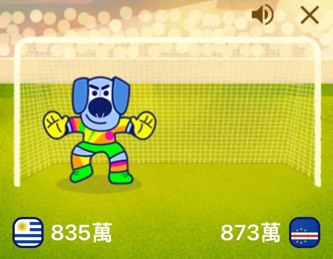 世界盃運彩沒中沒關係！Google網頁藏「足球小遊戲」：射門射到爽