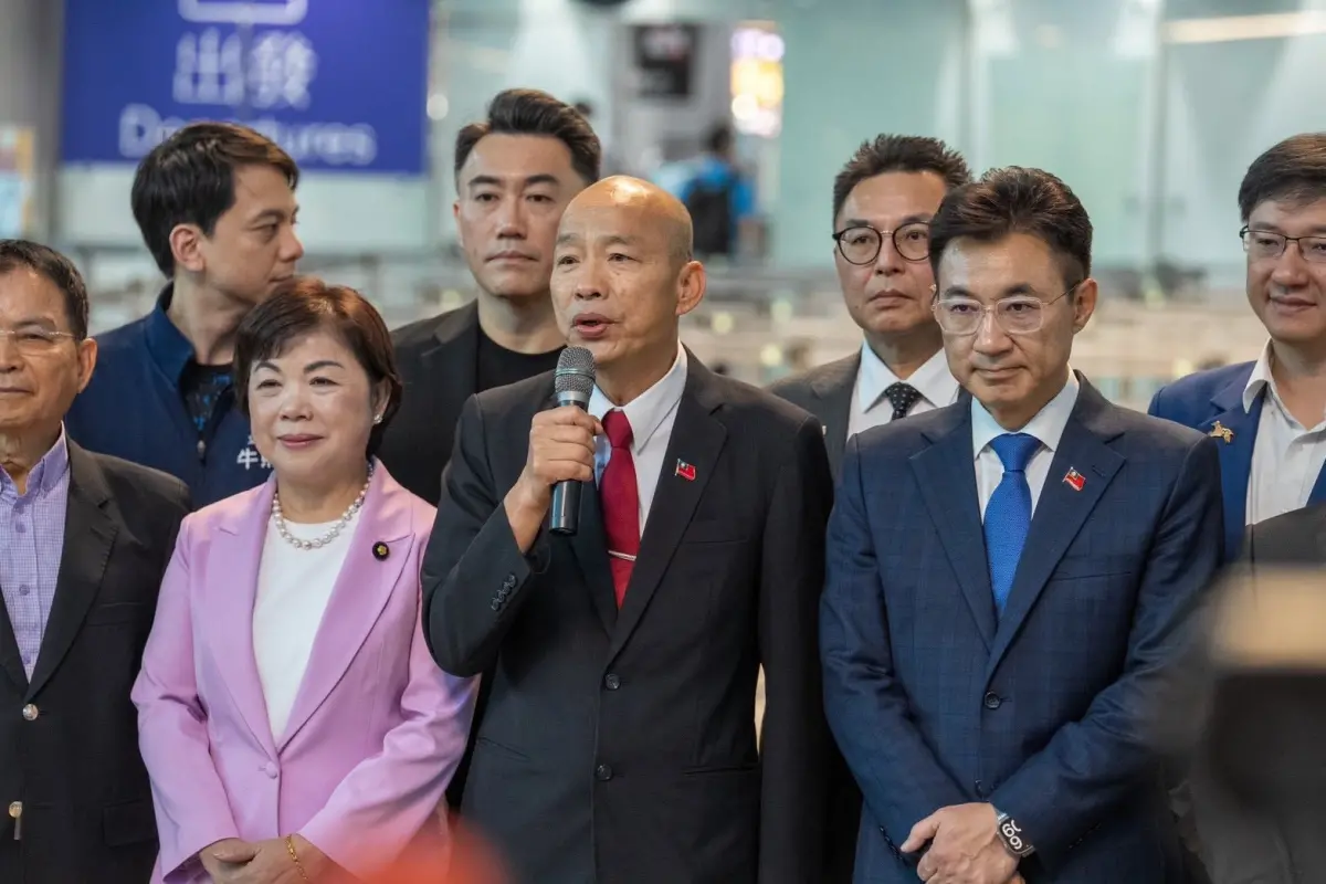 韓國瑜率跨黨派立委訪美!喊:用最團結陣容讓世界認識台灣
