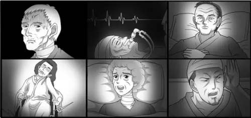▲漫畫描繪多名患者因醫療事故留下永久傷害，也提醒民眾若遇醫療糾紛，應及早保留病歷、檢查報告等重要證據，維護自身權益。（圖／翻攝《脳外科医竹田くん》）