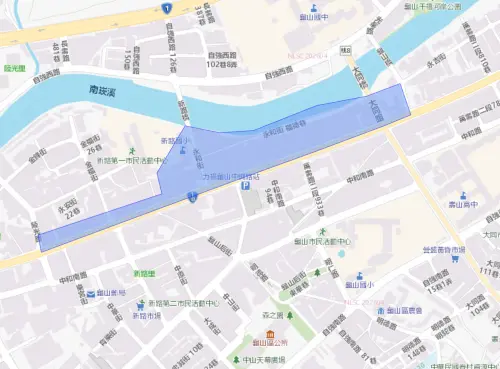 ▲桃園市龜山區6月23日停水影響範圍。（圖／自來水公司）