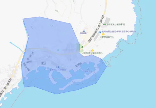▲台東縣6月23日停水影響範圍。（圖／自來水公司）