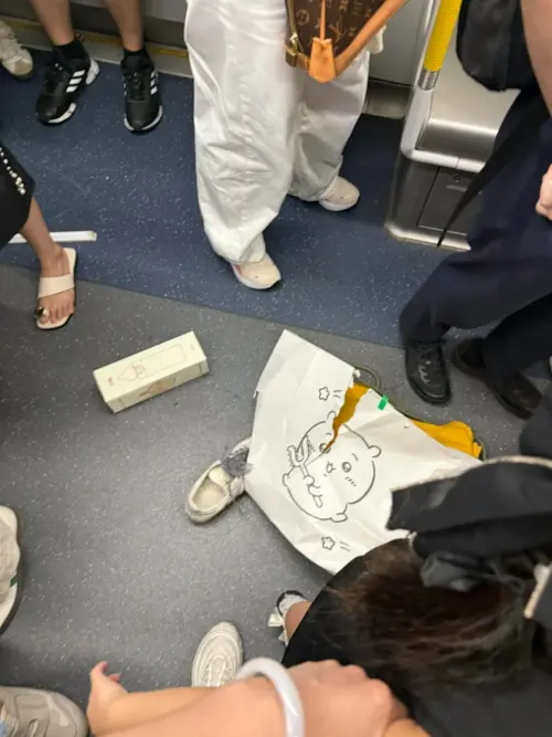▲以為隨機斬人！港鐵乘客尖叫狂逃真相太扯（圖/截自threads）