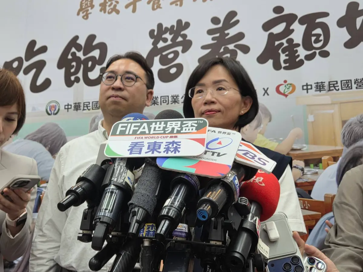 ▲對於白營的爆料，蘇巧慧出席活動受訪時表示，這就是一個烏龍爆料。（圖／記者陳佩君攝，2026.06.23）