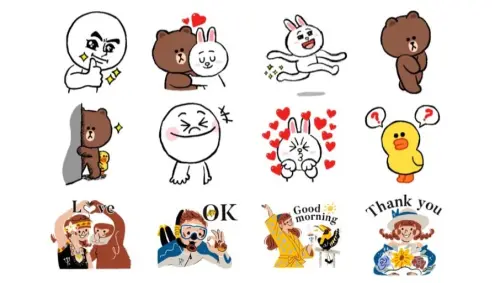 LINE貼圖19組免費下載！會動的熊大不用錢　最新早安圖晚安圖上架