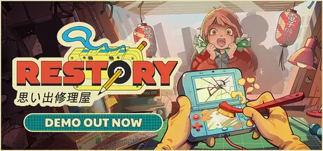 ▲《ReStory》以修理遊戲機為主題爆紅，目前Steam有免費試玩版。（圖／翻攝自 Steam）