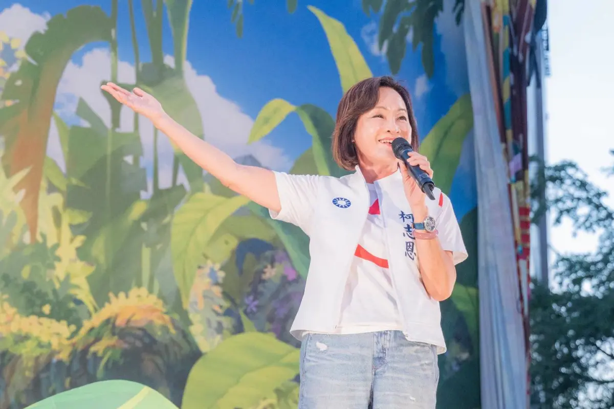 ▲國民黨高雄市長參選人柯志恩。（圖／翻攝自柯志恩臉書）