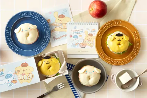 ▲ABC Cooking Studio把布丁狗麵包、大耳狗喜拿貝果實體化。（圖／ABC Cooking Studio提供）