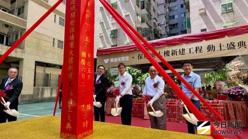 ▲ 「興連城開發」插旗左營區百貨核心地段，今（23）日舉行保靖案動土。（圖／記者陳美嘉攝，2026.06.23）