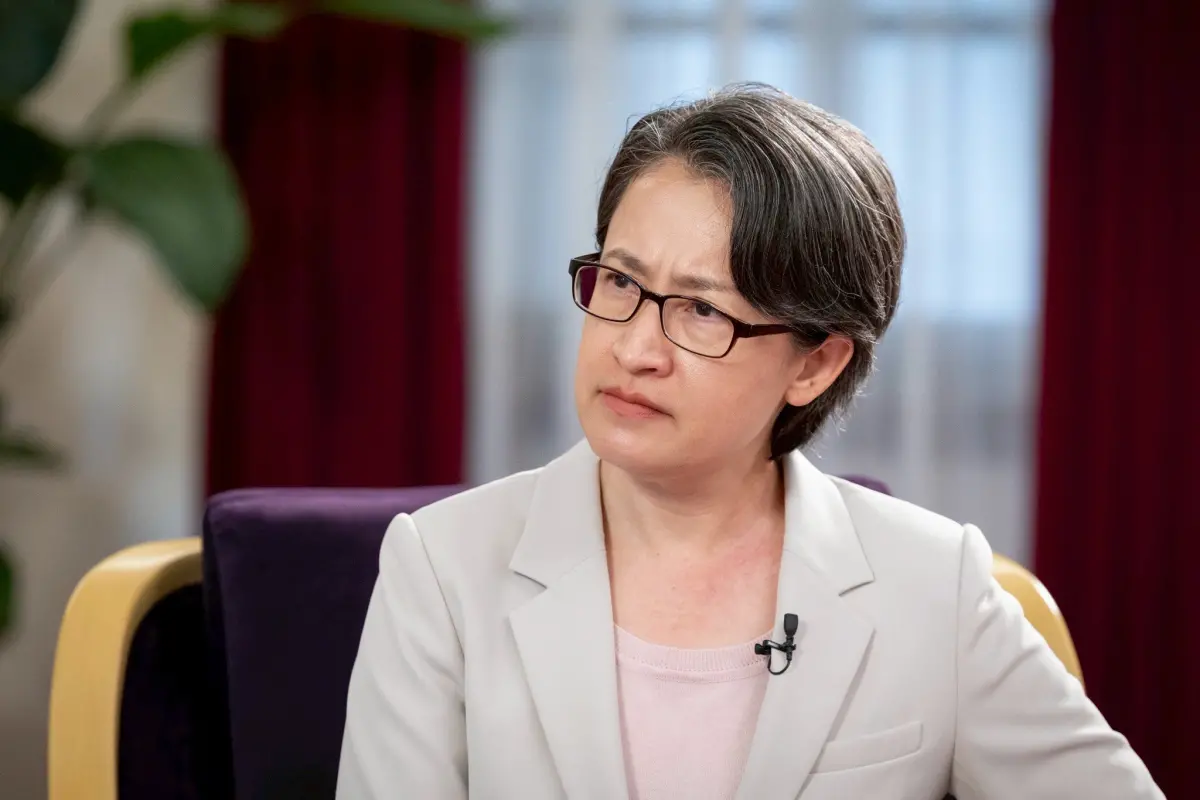 中國經濟好？台灣人均GDP是中國3倍　蕭美琴：台灣堅守信念