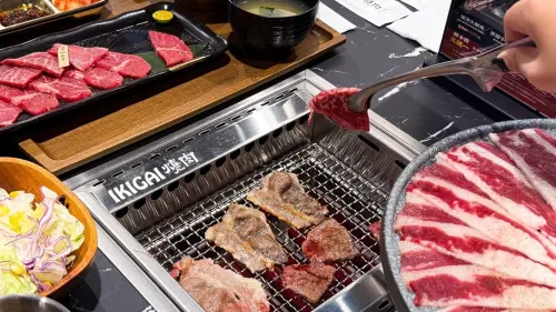 ▲IKIGAI燒肉以「日常個人食」為品牌定位，提供超過20種個人燒肉套餐選擇。（圖／新光三越高雄左營店提供）
