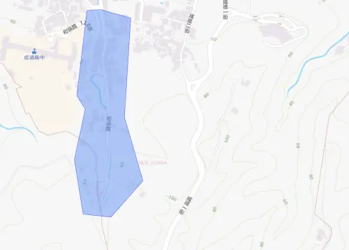 ▲新竹市6月25日停水影響範圍。（圖／自來水公司）