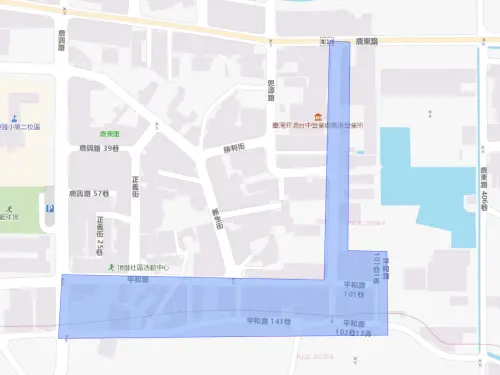 ▲彰化縣6月25日停水影響範圍。（圖／自來水公司）