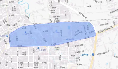 ▲雲林縣斗六市6月25日停水影響範圍。（圖／自來水公司）