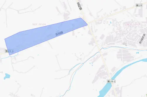 ▲嘉義縣6月25日停水影響範圍。（圖／自來水公司）