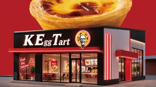 ▲KFC肯德基宣告將開設期間限定「蛋撻專賣店」，還將有蛋撻漢堡、蛋撻鹹粥等系列商品。（圖／KFC粉專）