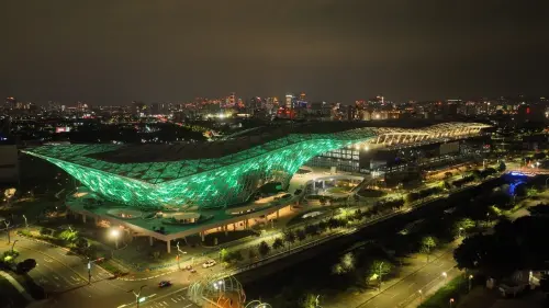 ▲台中市西屯區水湳經貿園區內的臺中國際會展中心(圖／市政府提供)