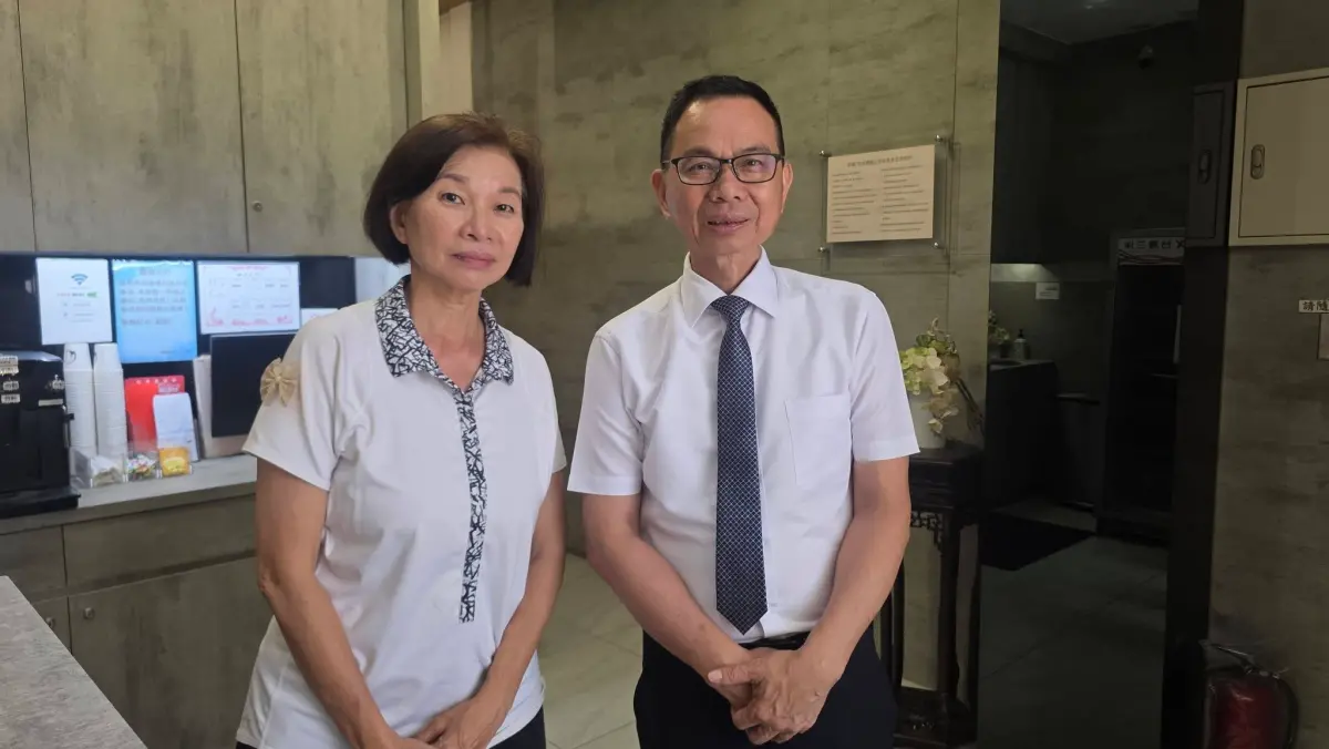 ▲邱于珊母喪期間，陳清龍前往致意。（圖／翻攝邱于珊臉書，2026.06.25）