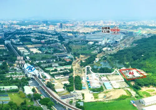 ▲捷運R17世運站東側A5街廓公辦都更案，高市府今年4月底與日勝生集團完成簽約，預計11月動工。（圖／高市府捷運局提供）