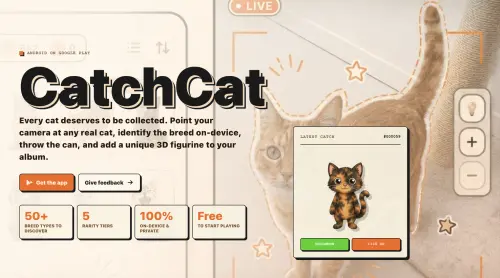 拍路邊貓貓變遊戲卡牌！實境手遊《CatchCat》爆紅　新手玩法一覽
