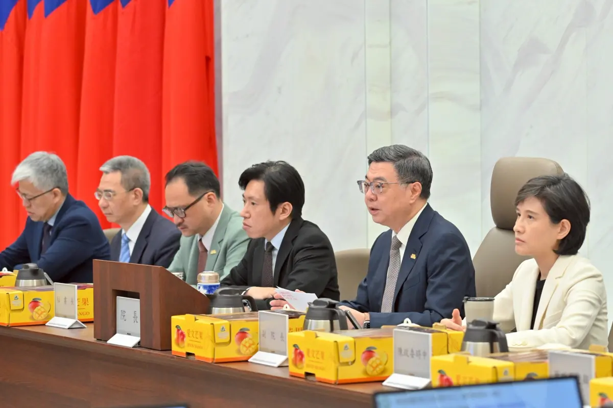 ▲針對全台各地堰塞湖狀況，卓榮泰請中央與地方各權責單位先行規劃必要措施，行政院補充顧問李孟諺已啟程前往花蓮鳳林鄉。（圖／行政院提供）