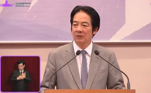 批中國假執法真擴張！賴清德：台灣維護和平穩定「絕非挑釁」