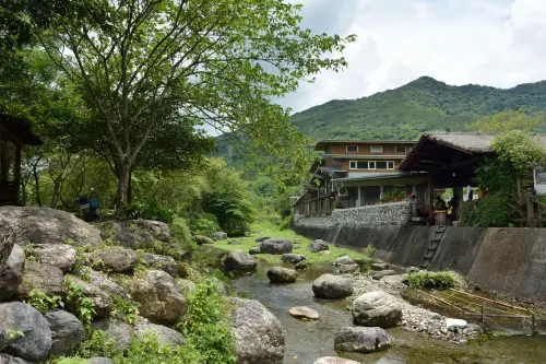 Fudeng River meanders through the Matai'an Wetlands from the south to the north. (Hualien Tourism Service Network)