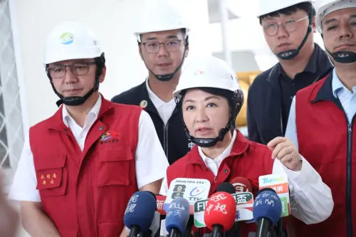 雨雲步步進逼中台灣！盧秀燕直奔抽水站　下令24小時輪值守護台中