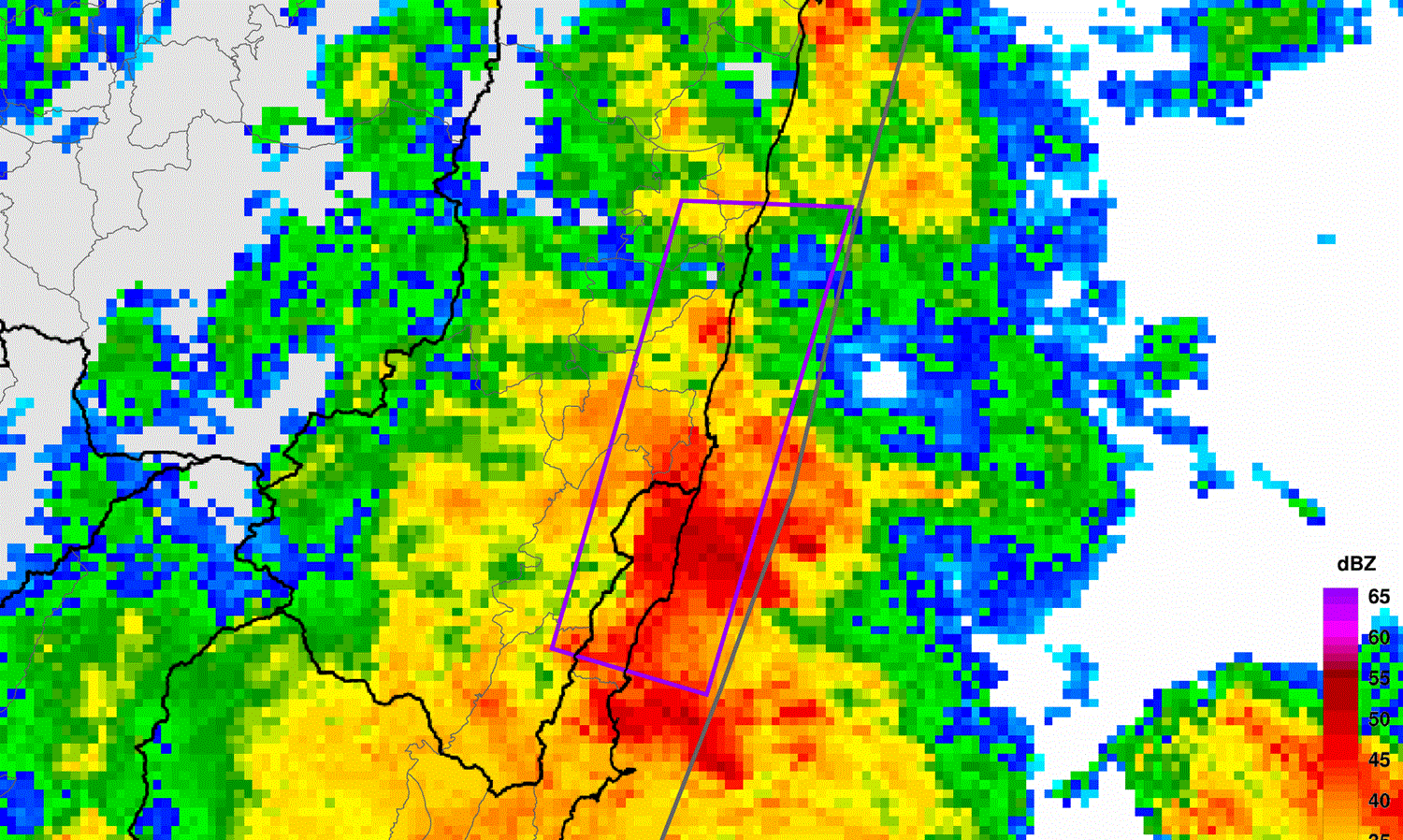 快訊／大雷雨入夜襲東部！氣象署：花蓮台東防強降雨　影響範圍曝