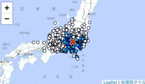 快訊／日本富士河口湖強烈地震！最大震度6弱　東京搖晃明顯