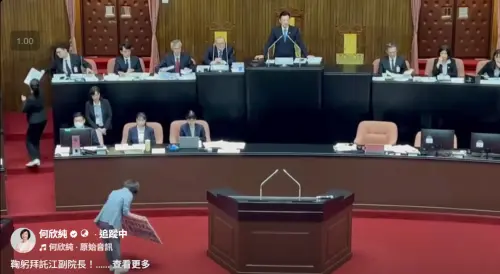 六度鞠躬求別擋！何欣純嗆江啟臣拿出行動：別再空口說支持無人機