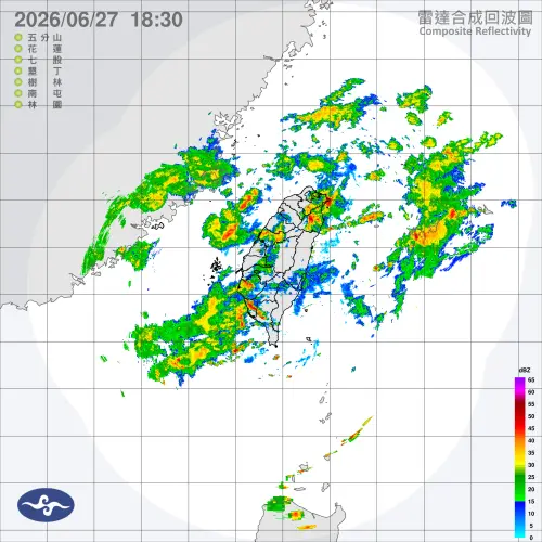 氣象署大雷雨警戒／宜蘭、高雄、屏東警戒到入夜！最新範圍一次看