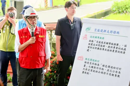 ▲陳其邁指出，高市府將持續建請行政院與經濟部水利署大力的支持區域排水改善計畫，期盼攜手建構更完善的城市防洪網。（圖／高市府提供）