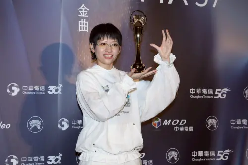 ▲陳嫺靜今（27）晚在第37屆金曲獎頒獎典禮中，奪下最佳新人獎。（圖／NOWNEWS攝影中心）