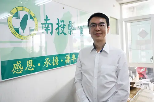 ▲深藍家庭出身的温世政，正在南投打一場非典型的選戰。（圖／記者林調遜攝，2026.7.23）