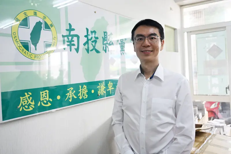    ▲深藍家庭出身的温世政，正在南投打一場非典型的選戰。（圖／記者林調遜攝，2026.7.23）  