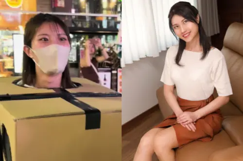 東京「摸乳紙箱」影片女主角身分曝光！竟是前AV女優　出道曾轟動