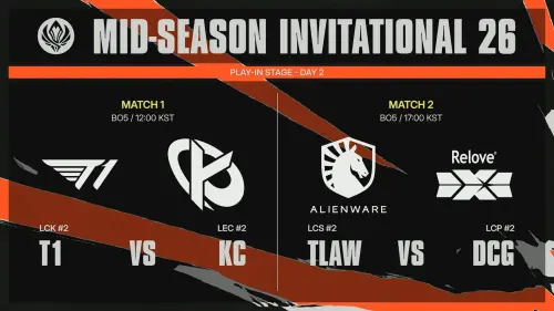 ▲MSI季中邀請賽6月29日入圍賽賽程。（圖／lolesports）