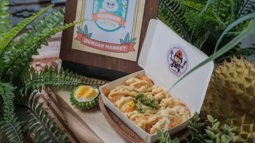 ▲市集多家品牌推出榴槤限定美食。（圖／高市府觀光局提供）