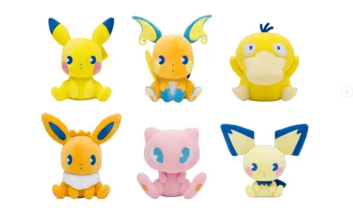 台灣寶可夢中心7月新品登場！18款復古風玩偶7/4開賣　高雄也能買