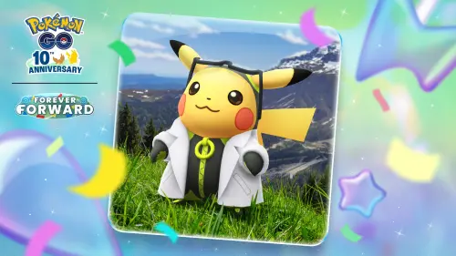 ▲維羅博士的助手皮卡丘會在維羅博士的生日當天出現。（圖／《Pokemon GO》提供）