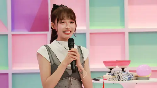 ▲林襄接下競技啦啦隊的表演任務，每天12小時練到滿身瘀青 ，在節目上曝幕後艱辛「練到懷疑人生」。（圖／中天提供）
