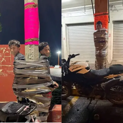 墨西哥出現真實版蝙蝠俠？10天抓5嫌綁路燈　警方：他才是通緝犯