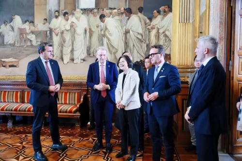 Tsai Ing-wen becomes first former Taiwan President to visit Italian Senate